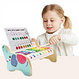 Дитячий ксилофон Top Bright 120407 Слоненя з нотами, фото 2