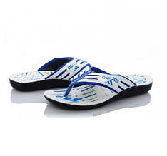 Чоловічі Шльопанці Тапочки Adidas Сланці В'єтнамки Білі Адідас (розміри: 40,41,42,43,44)