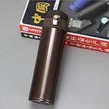 Термос для чаю/кави з шийкою для пиття й захистом від відкриття сталевий Auto 500 мл коричневий (LB-54944), фото 9