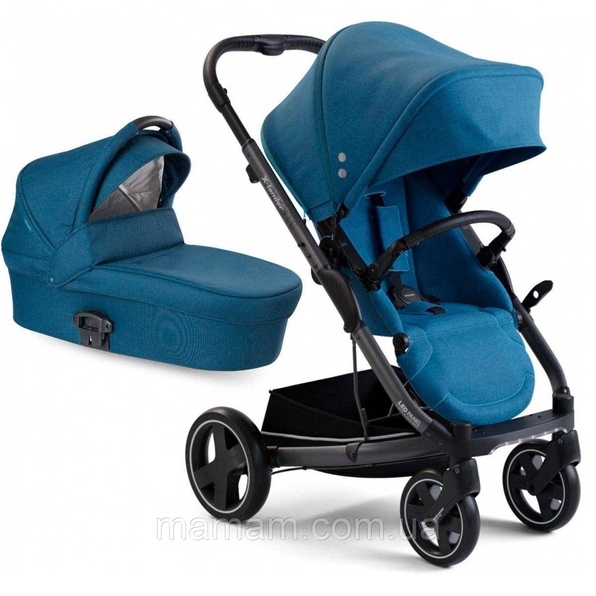 Універсальна коляска 2 в 1 X-lander X-Cite Petrol Blue, фото 1