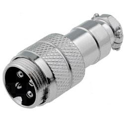 Роз'єм GX16 MIC 344 F кріплення на кабель 4pin