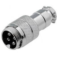 Роз'єм GX16 MIC 344 F кріплення на кабель 4pin