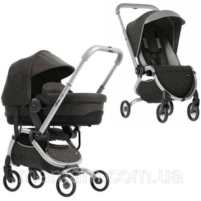 Універсальна коляска Mima Zigi 2 в 1 Charcoal, фото 1