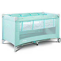 Манеж-ліжко Caretero Basic Plus Mint