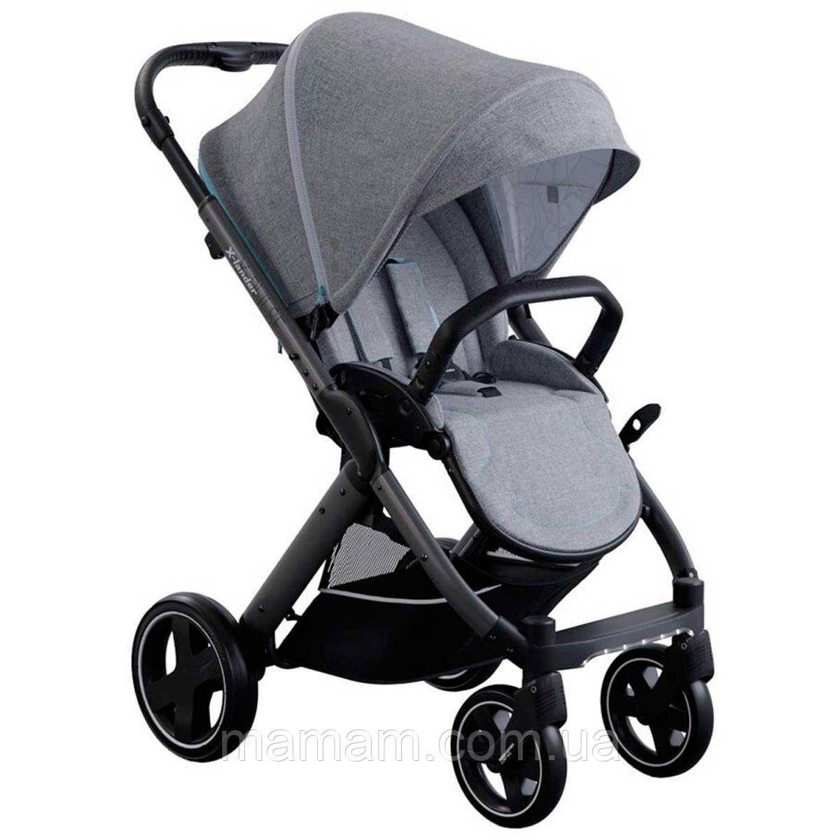 Прогулянкова коляска X-Lander X-Pulse Azure Grey, фото 1