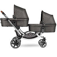 Універсальна коляска 2 в 1 для двійні ABC Design Zoom Asphalt