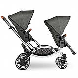 Універсальна коляска 2 в 1 для двійні ABC Design Zoom Asphalt, фото 2