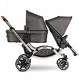Універсальна коляска 2 в 1 для двійні ABC Design Zoom Asphalt, фото 4