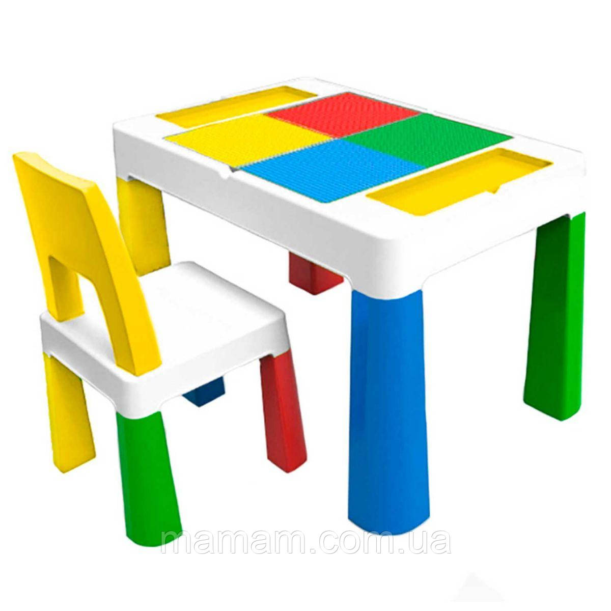 Столик і стільчик Poppet Color Yellow, фото 1