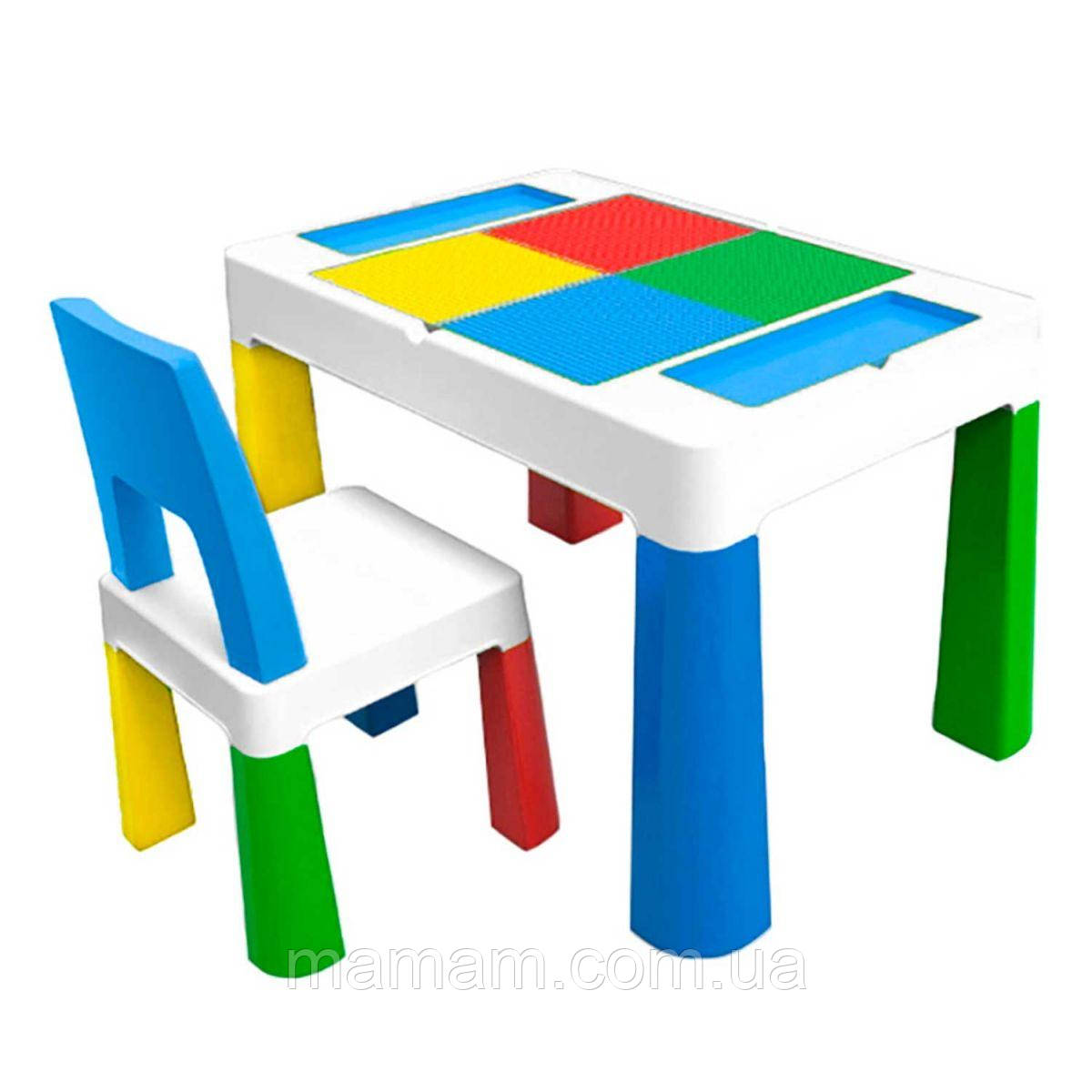 Столик і стільчик Poppet Color Blue, фото 1