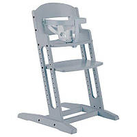 Дерев'яний стілець для годування BabyDan DanChair Grey