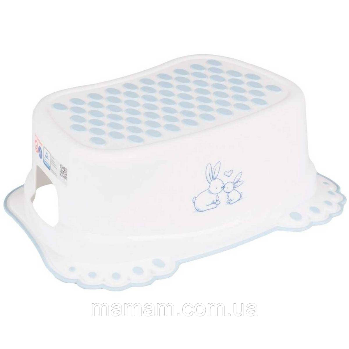 Підставка для ніг Tega Baby нековзна Rabbit White, фото 1