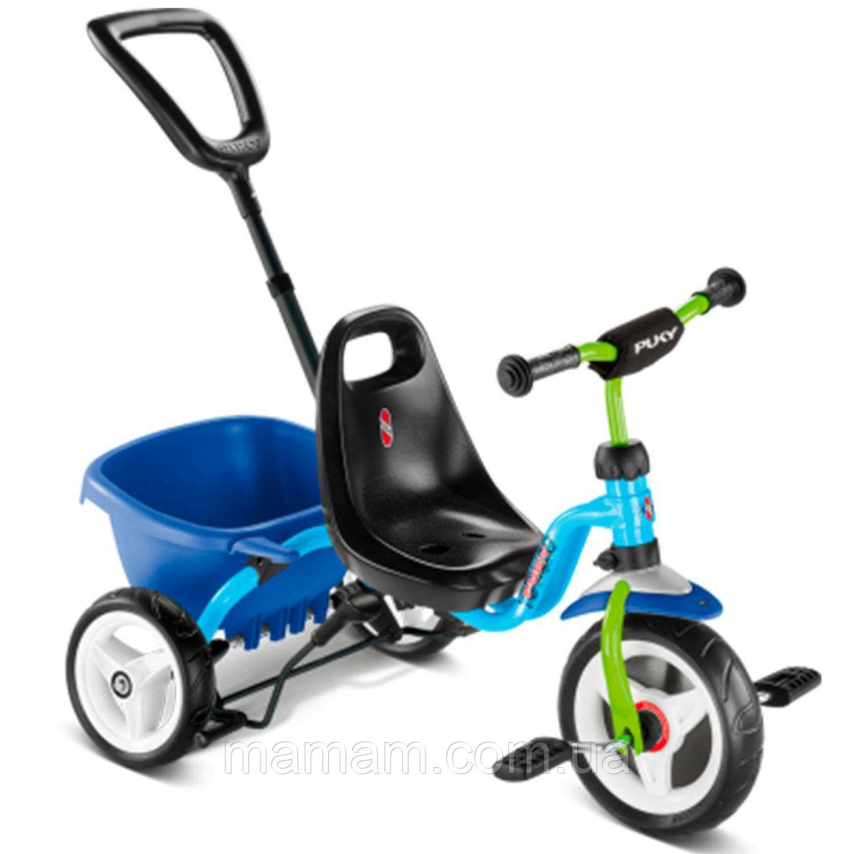 Триколісний велосипед Puky Ceety Blue/Kiwi, фото 1