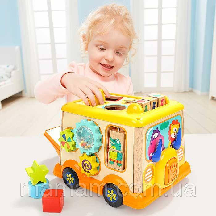 Машинка сортер Top Bright 150185 Веселий Левеня, фото 1