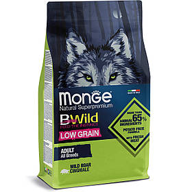 Monge BWild Low Grain дикий кабан 2.5 кг | 15 кг