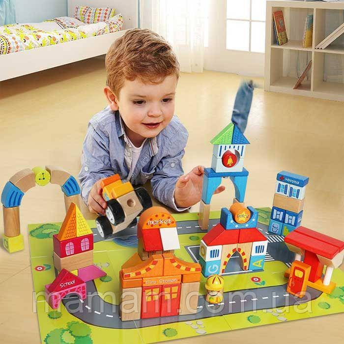Дерев'яний конструктор Top Bright 120114 Містечко, фото 1