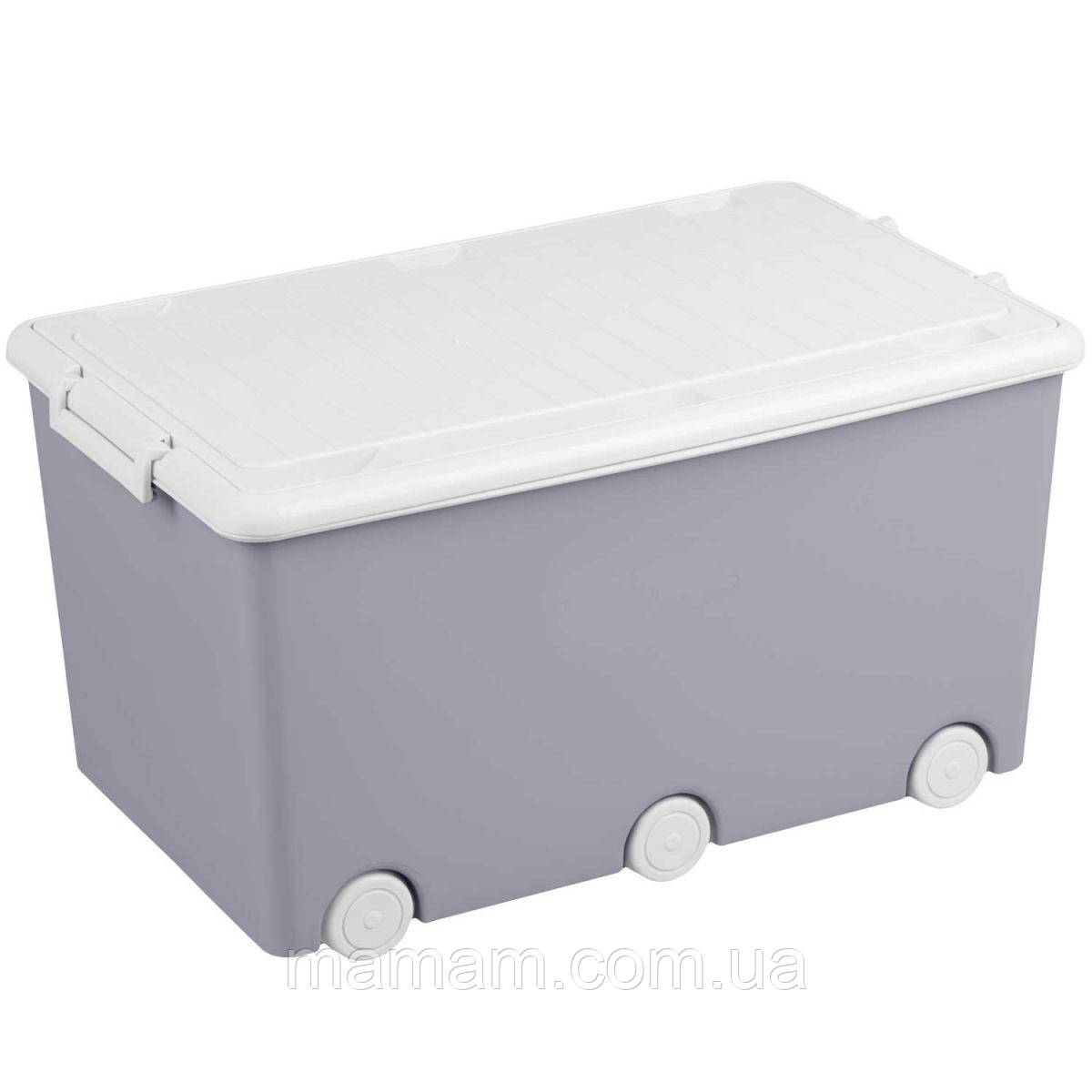 Ящик для іграшок Tega Chomik IK-008 Grey, фото 1