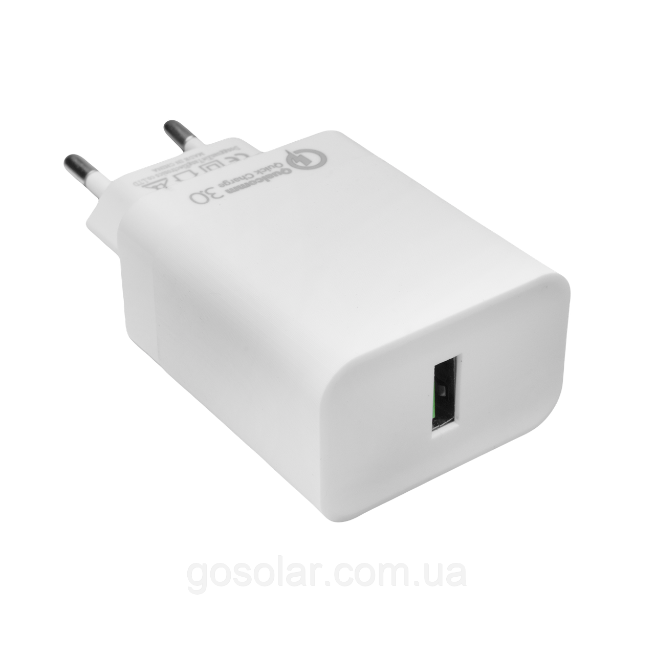 Швидкий зарядний пристрій LP AC-011 USB 5 V 3 А Quick Charge 3.0 OEM