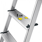 Драбина алюмінієва Hailo L60 StandartLine 5-х ступінчаста (8160507), фото 4