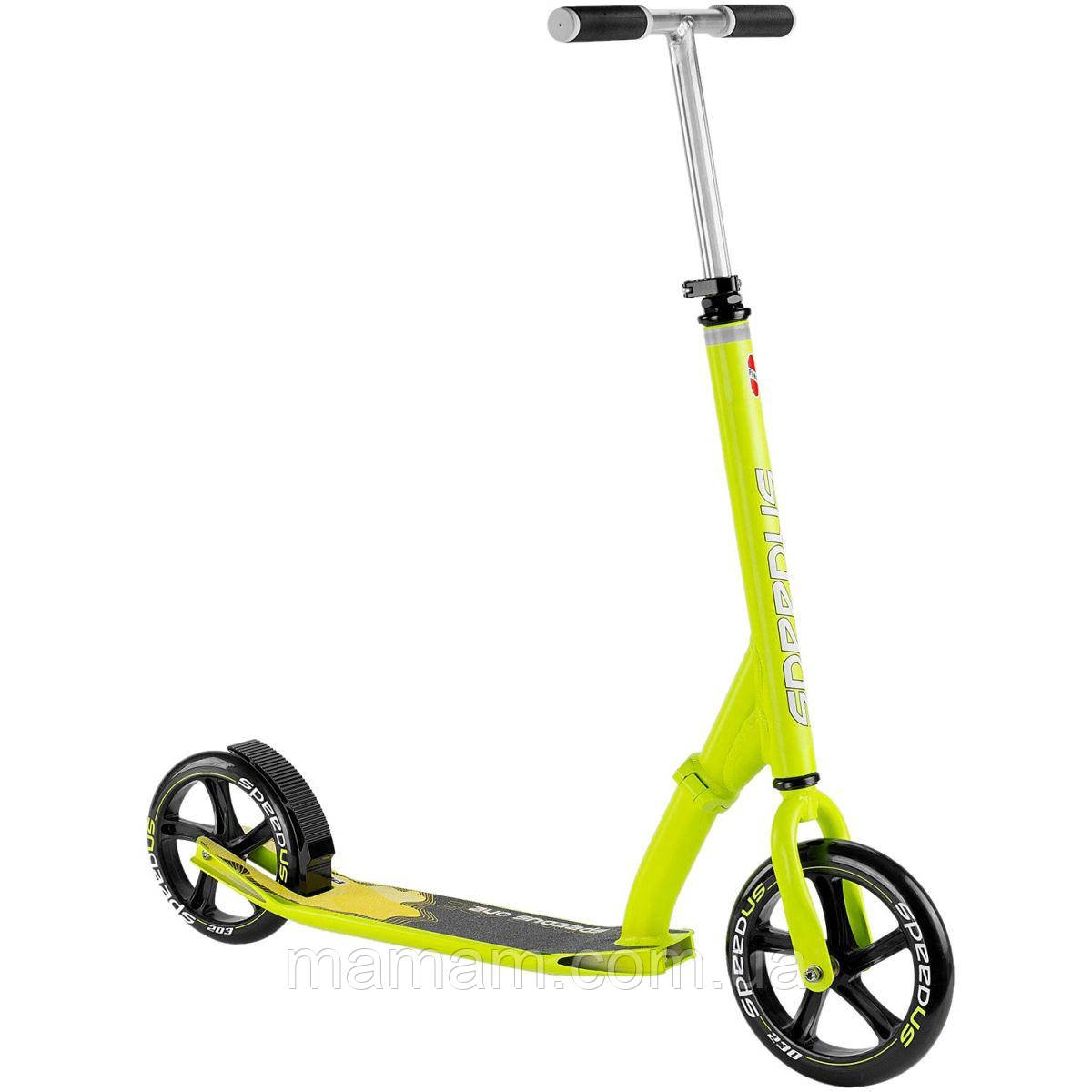 Самокат Puky Speed Us One Yellow, фото 1