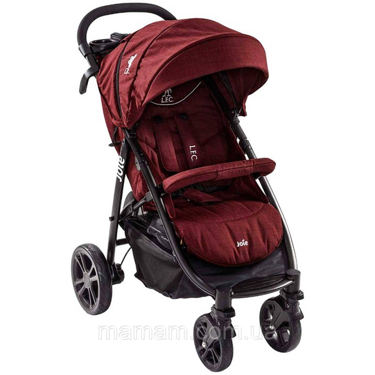 Прогулянкова коляска Joie Litetrax 4 Flex Signature Liverpool FC Red Liverbird, фото 1