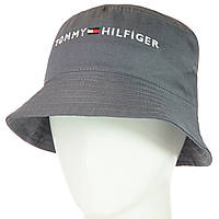 Летняя панама серого цвета Томми Хилфигер Tommy Hilfiger мужская женская