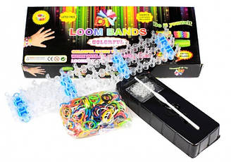Набір гумок для плетіння браслетів RAINBOW LOOM зі верстатом