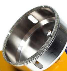 Коронки алмазні 120 mm по плитці та склу