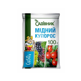Мідний купорос 100 г Садівник