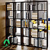 Стелаж для будинку на 25 комірок, полиця для книг Офісний стелаж ДСП, фото 4