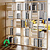 Стелаж для будинку на 25 комірок, полиця для книг Офісний стелаж ДСП, фото 2