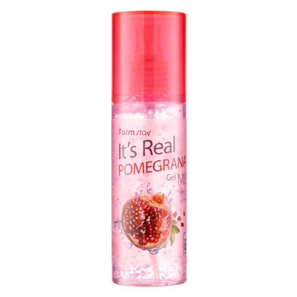 Міст заспокійливий із екстрактом гранату Farmstay It"s Real Pomegranate Gel Mist 120ml, фото 1