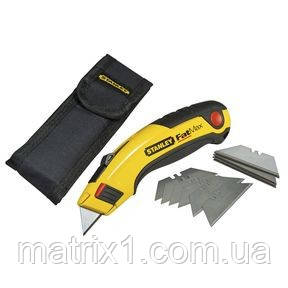 Ніж STANLEY "FatMax" : L= 170 мм. M= 19 мм. висувне лезо, трапецевидне