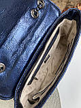 Сумка Guess ОРІГІНАЛ, Гес, Модель: Cessily Quilted Convertible Navy blue, фото 9