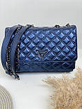 Сумка Guess ОРІГІНАЛ, Гес, Модель: Cessily Quilted Convertible Navy blue, фото 10