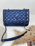 Сумка Guess ОРІГІНАЛ, Гес, Модель: Cessily Quilted Convertible Navy blue, фото 2