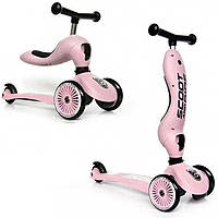 Самокат-беговел 2 в 1 Scoot and Ride Highwaykick 1 Rose