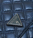 Сумка Guess ОРІГІНАЛ, Гес, Модель: Cessily Quilted Convertible Navy blue, фото 4