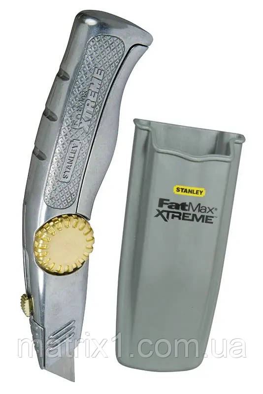 Ніж STANLEY "FatMax XTREME" : висувне трапецевидне лезо, L=205 мм