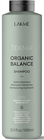 Шампунь для волос ежедневного использования Lakme Teknia Organic Balance Shampoo 1000 ml