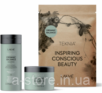 Дорожній набір Lakme Teknia Organic Balance Travel Pack
