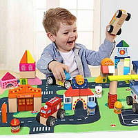 Дерев'яний конструктор Top Bright 120115 Моє місто