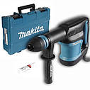 Електричні відбійні молотки Makita HM 0870C: SDS-Max, 1100 Вт, 7.6 Дж,2650уд./хв.,регулятор швидкості, кейс, фото 6