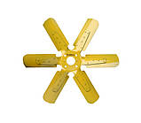 Крильчатка вентилятора ЯМЗ-236 (внутр. D-50 mm,D-520 mm) 236-1308012