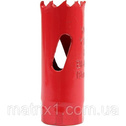 Пила кільцева BI-METAL YATO : HSS M3, Ø= 22 мм