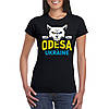 Жіноча футболка з принтом. Odessa is Ukraine. Бавовна 100%. Розміри від S до 2XL, фото 4