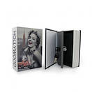 Стильна скарбничка книга-сейф схованка для зберігання грошей "Голлівуд", подарунок жінці, 18 см, фото 4