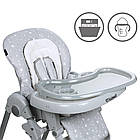 Стілець для годування Kidwell Ami Stars з регульованими ременями безпеки та знімним підносом для зручності, фото 7