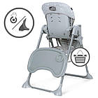 Стілець для годування Kidwell Ami Stars з регульованими ременями безпеки та знімним підносом для зручності, фото 8