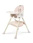 Стільчик для годування 2в1 дитячий Caretero Bill Pink / Стілець трансформер для дітей рожевий, фото 2